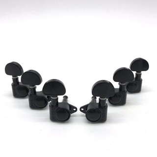 Tặng Pick + dán chống xước | Bộ khóa đàn guitar acoustic cao cấp đúc nguyên khối màu đen Grover