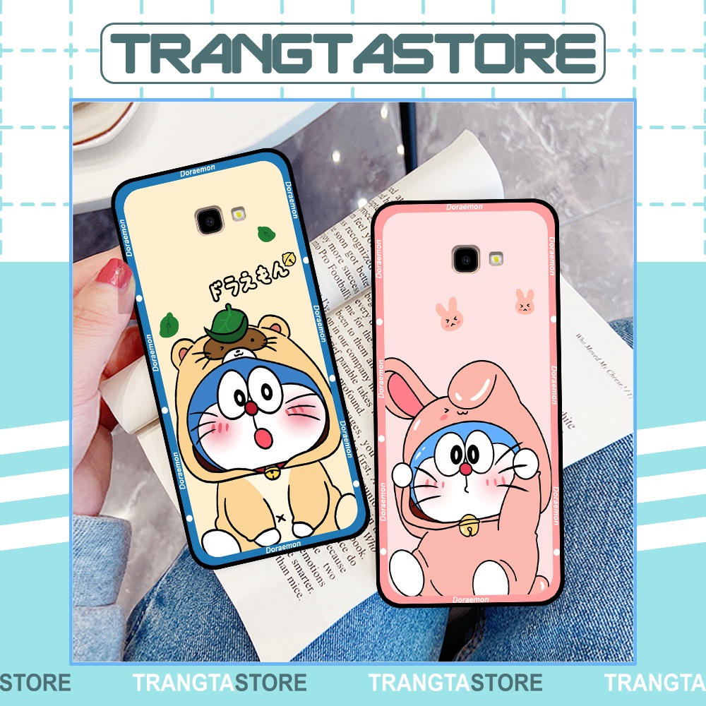 Ốp lưng Samsung J4 Plus / J4 Core / J4+ in hình cặp đôi doremon, hổ, khủng long dễ thương