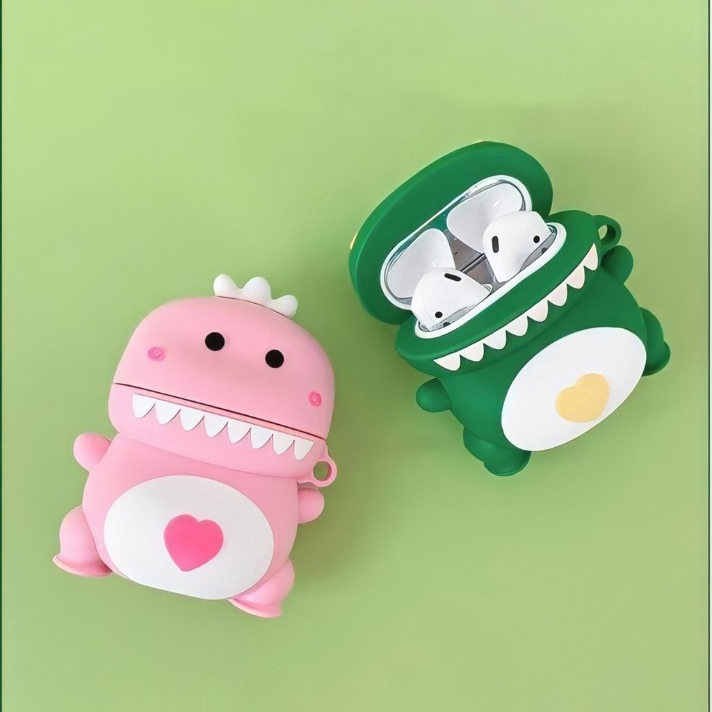 [Couple Love] Vỏ ốp Case Airpod bảo vệ bao đựng tai nghe không dây bluetooth hình KL Xanh Hồng AP1/2/Pro/i12/i9/i7/tws
