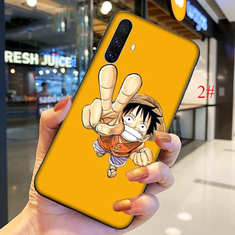 Ốp điện thoại mềm in hình nhân vật Luffy của One Piece cho VIVO Y11 Y17 Y5S Y53 Y55S Y69 Y71 Y81S Y91C