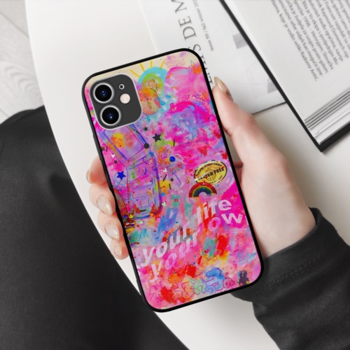 Ốp lưng iphone SAMSUNG your life your own collage art kinetic art cho nam  cho các dòng iPhone PAP20210688
