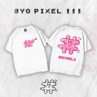 Áo thun 8YO PIXEL PINK - Trắng