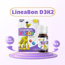 [Chính Hãng] LineaBon K2+D3 - Bổ sung vitamin K2, D3.MK7 Tăng cường hấp thu canxi tối đa Lọ 10ml [Date 2023]
