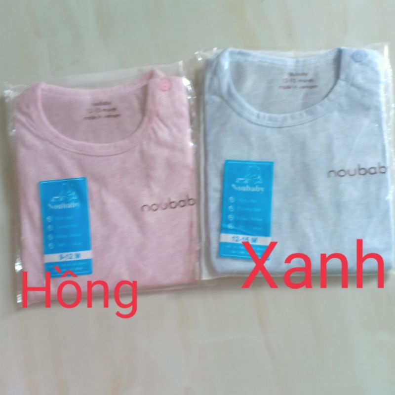 Sỉ - Bộ cộc tay Khuy giữa - Cài Vai Noubaby UNCHI cotton giấy cho bé