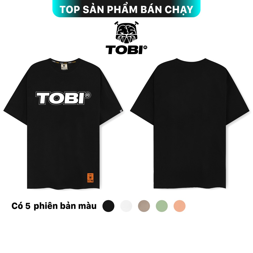 [Mã BMLT30 giảm đến 30K đơn 299K] Áo thun tay lỡ TOBI Basic UNISEX