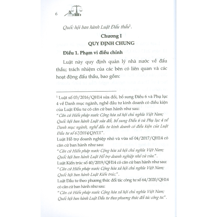 Sách - Luật Đấu Thầu (Sửa Đổi, Bổ Sung Năm 2016, 2017, 2019, 2020, 2022)