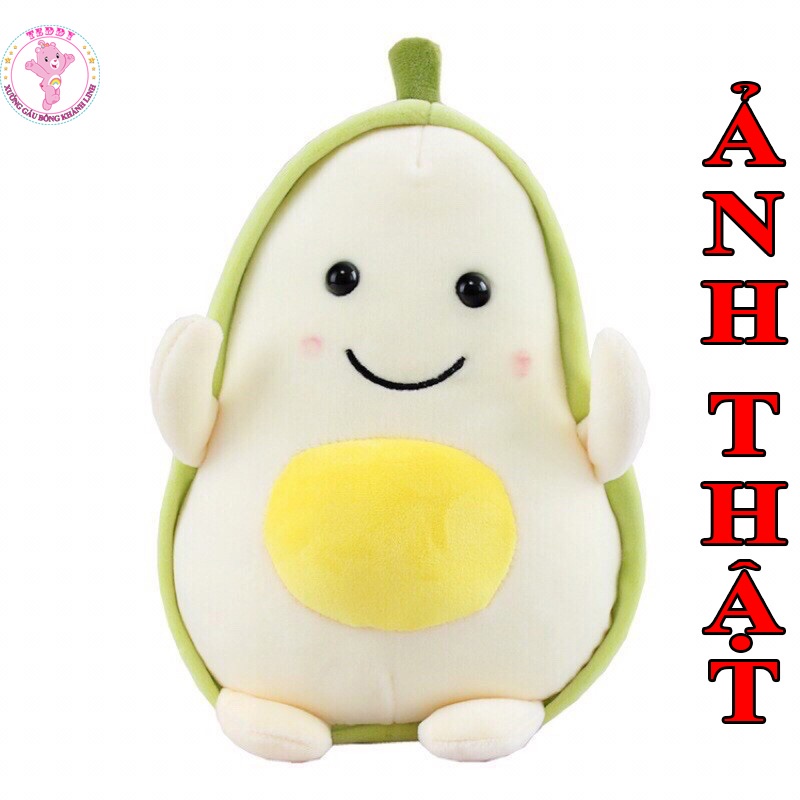 Gấu Bông Bơ Trứng Size Mini 20Cm Siêu Đáng Yêu Hàng Cao Cấp Xuất Siêu Thị Có Thể Giặt Máy