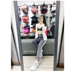 [B215] Bra shape trơn thun gân