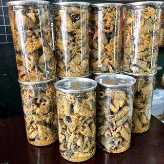 Da cá trứng muối 1 hủ 250g siêu ngon