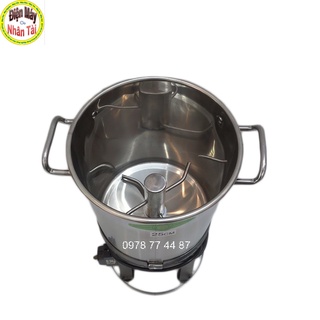 Máy đánh tơi thịt làm chà bông nồi 25cm tháo rời dễ dàng