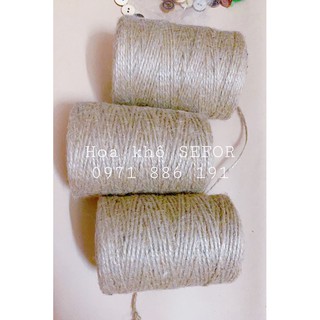 Dây thừng gai trang trí, làm đồ handmade ...(5 met tặng 1 met )