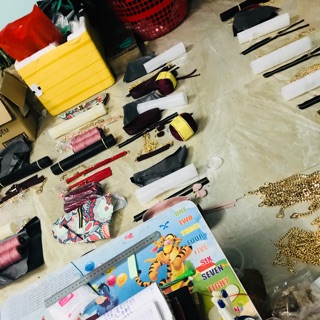 Bộ phụ kiện của chị Diệu Hiếu