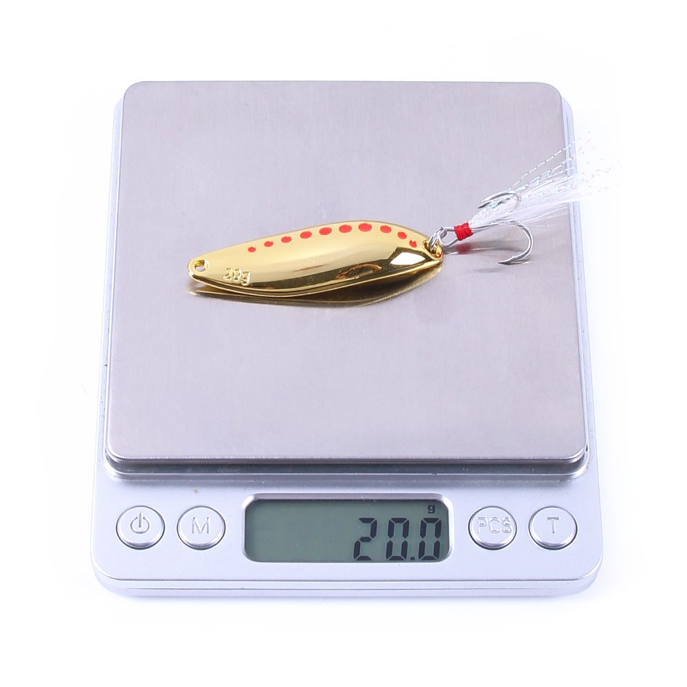 Mồi Câu Cá Giả Bằng Kim Loại 7.5g 10g 15g 20g