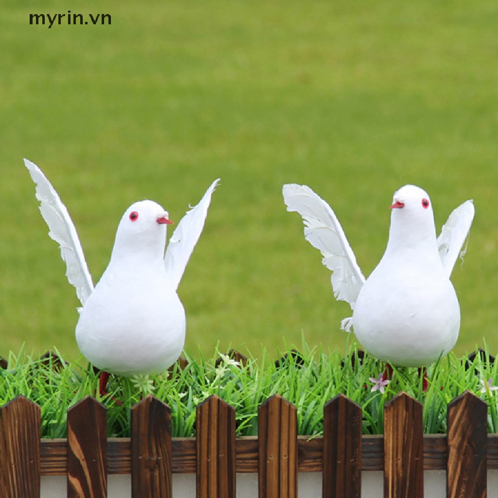 Chim Bồ Câu Giả Trang Trí Đám Cưới