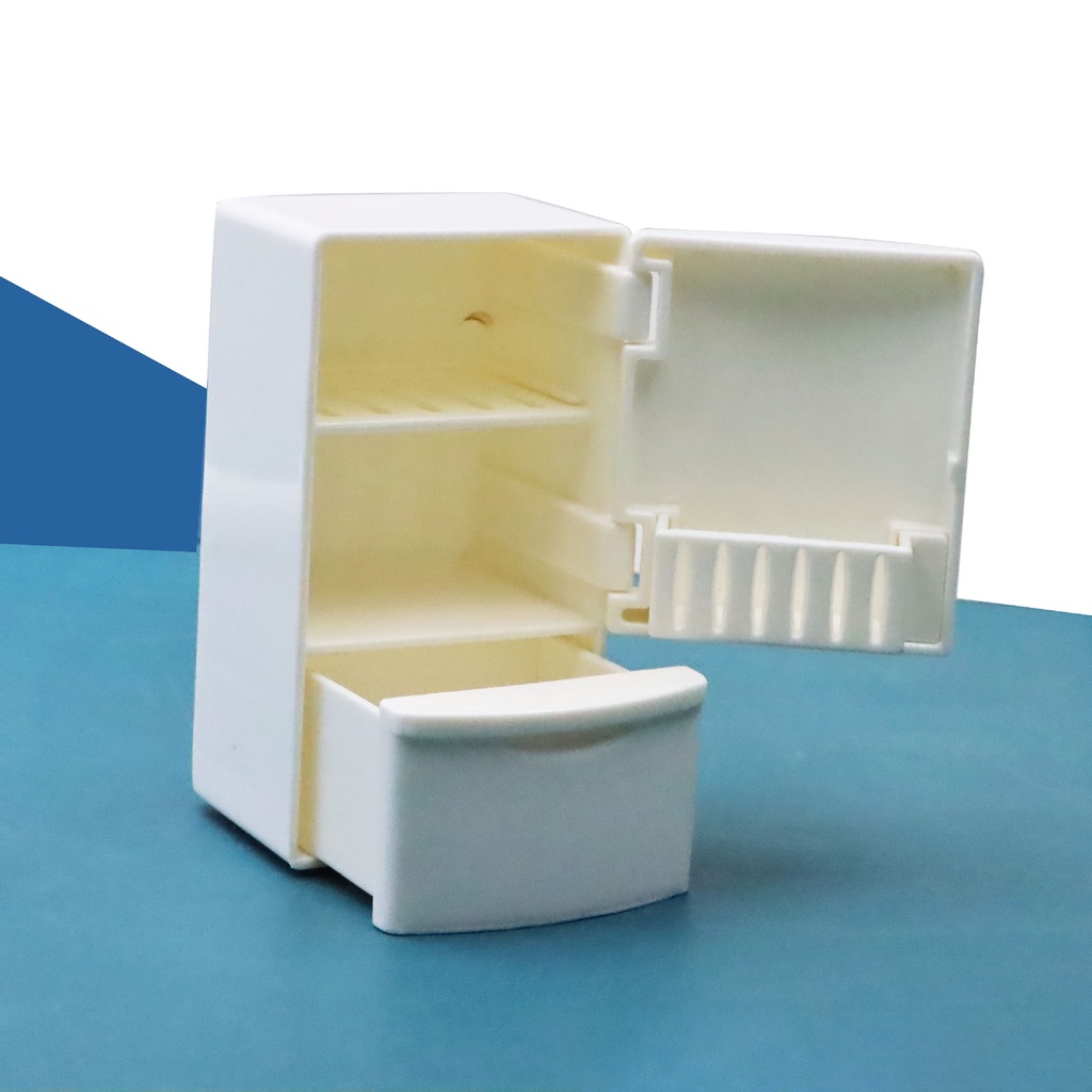 Wis| Tủ Lạnh Mini Cho Nhà Búp Bê
