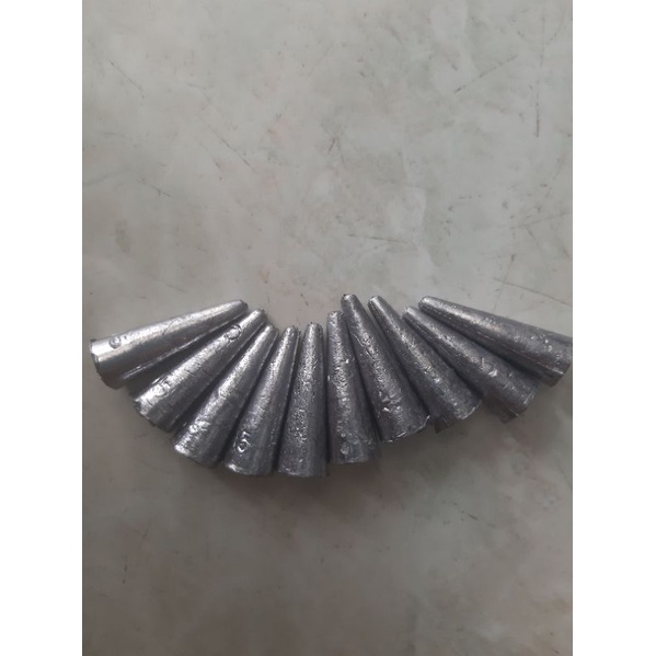 Chì câu cá xuyên tâm đủ các size lớn câu sông