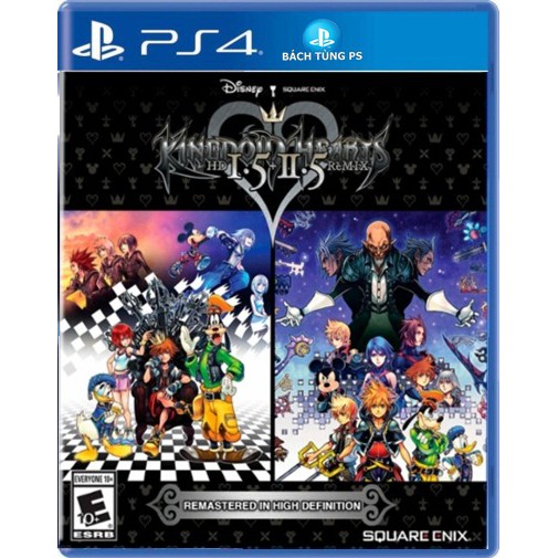 Đĩa Game PS4: Kingdom Hearts HD 1.5 + 2.5 Remix