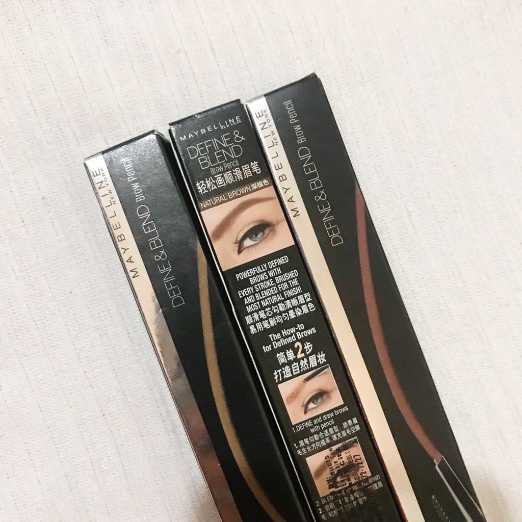 Chì kẻ mày Maybelline Define & Blend Brow Pencil | WebRaoVat - webraovat.net.vn