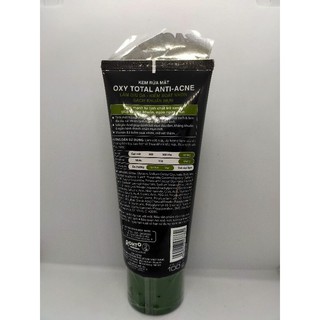 OXY TOTAL ANTI_ ACNE KEM RỬA MẶT