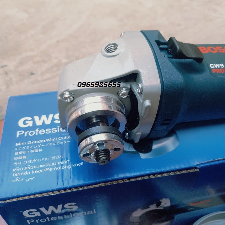 Máy mài, máy cắt BOSC GWS 6-100- Máy mài góc cầm tay bảo hành 12 tháng TẶNG KÈM 1 LƯỠI CẮT SẮT