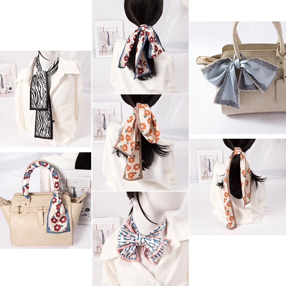 Dây Cột Tóc Ruy Băng Thắt Nơ Đa Năng Thanh Lịch