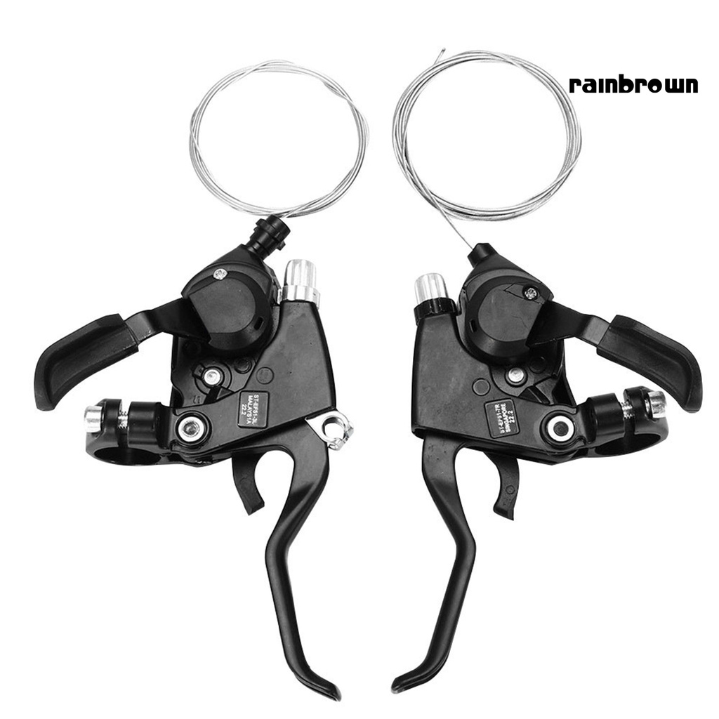 Tay Nắm Cần Số Xe Đạp Leo Núi EF51-8 3x8 Bằng Hợp Kim Nhôm Tiện Dụng