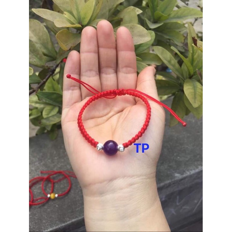Vòng tay chỉ đỏ mix đá phong thuỷ | BigBuy360 - bigbuy360.vn