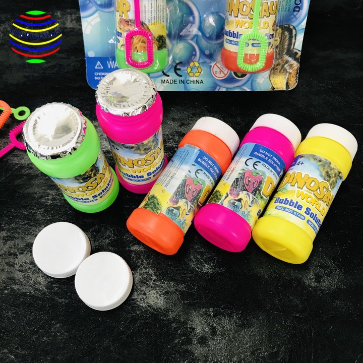 Thổi Bong Bóng Xà Phòng - Vỉ 5 Chai Thổi Bong Bóng Xà Phòng