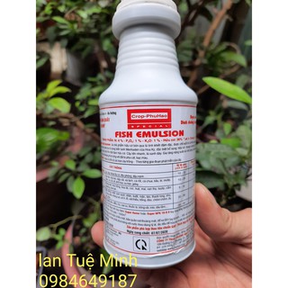 Phân đạm cá cao cấp Fish Emulsion 250ml nhập khẩu Mỹ (Loại 1)
