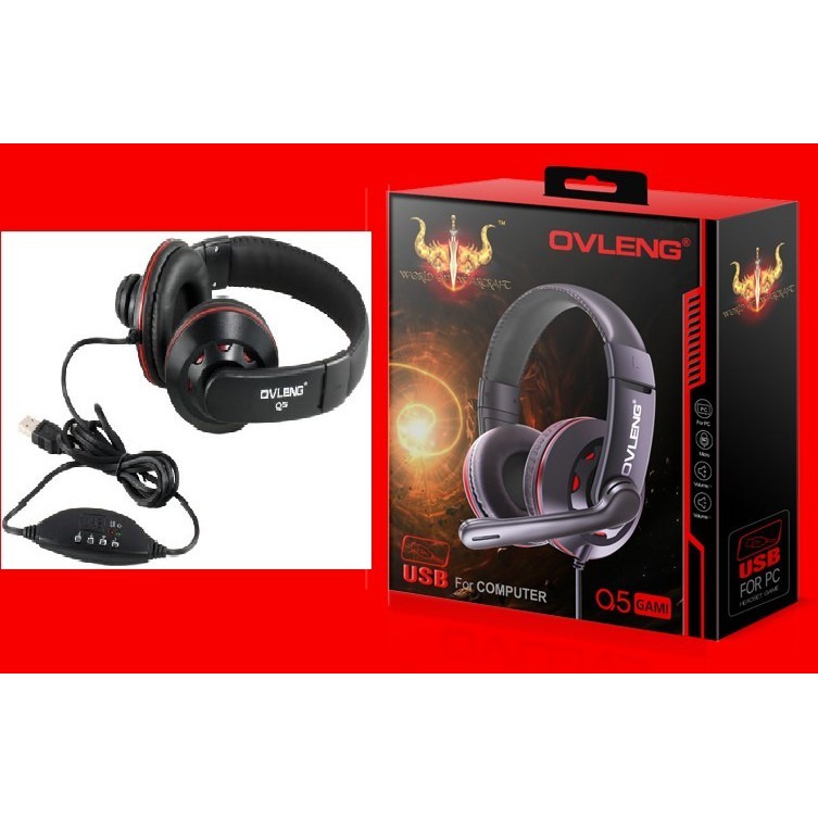 [Giá sốc] Tai Nghe game thủ Ovleng Q5 - Tích hợp Mic - Tăng giảm âm lượng - Headphone gaming ! | BigBuy360 - bigbuy360.vn
