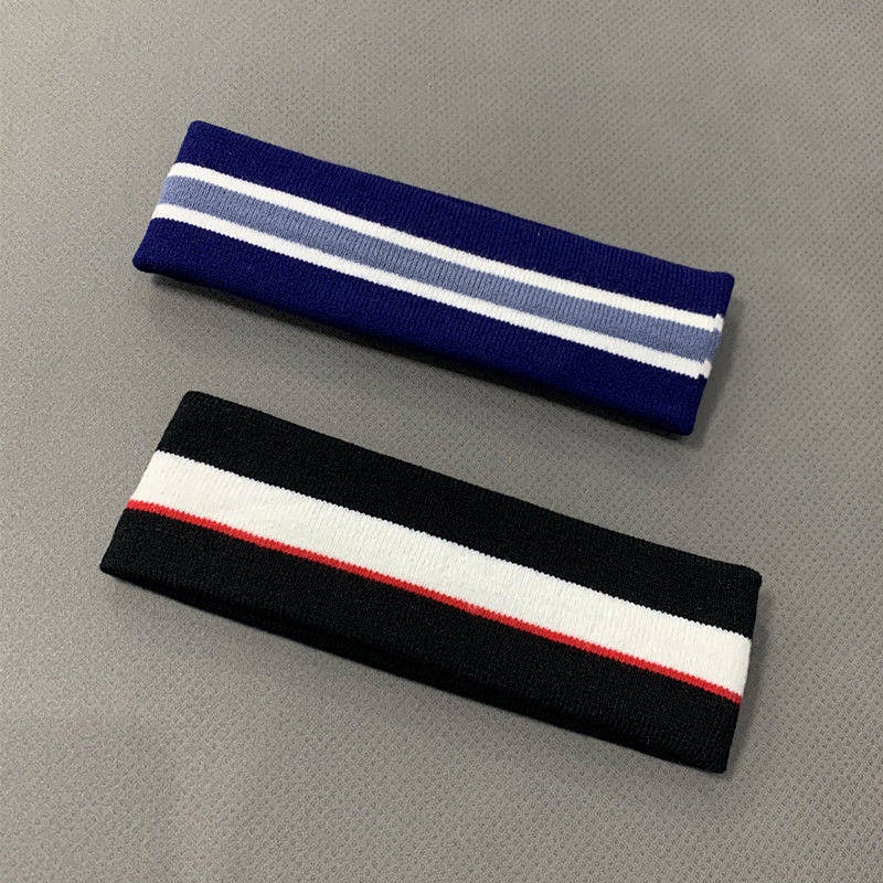 Băng đô dệt kim in chữ phong cách hip hop thời trang Hàn Quốc cho nam và nữ