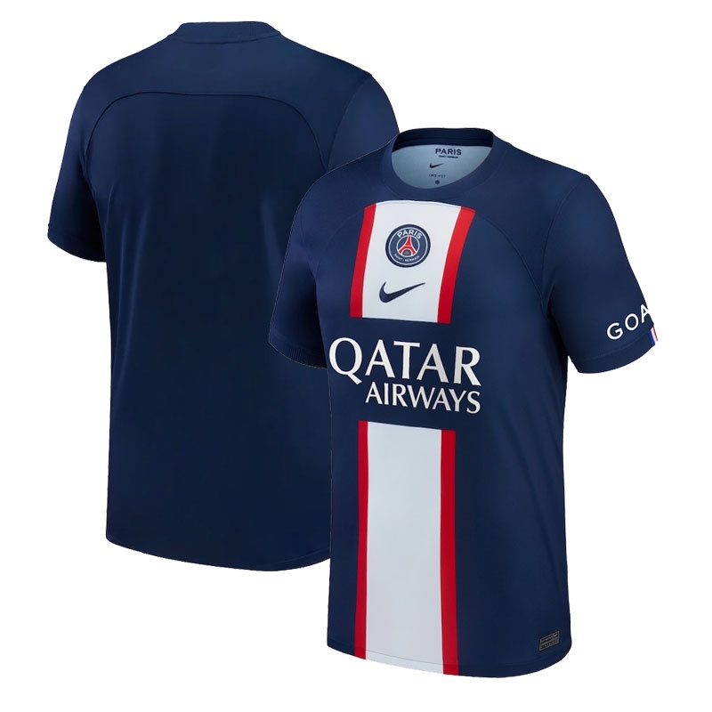 Áo Thun Bóng Đá Sân Nhà Đội Tuyển Paris Saint-Germain PSG S-5XL 2022 / 23