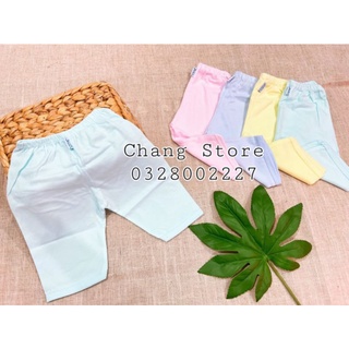 Quần dài jou màu cho bé sơ sinh từ 3-8kg 100 cotton