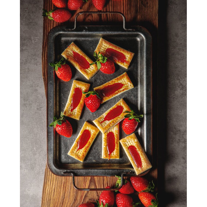 [HAITAI] BÁNH NƯỚNG PHỦ MỨT DÂU KIỂU PHÁP 192G - [해태] 후렌치파이 딸기 192G