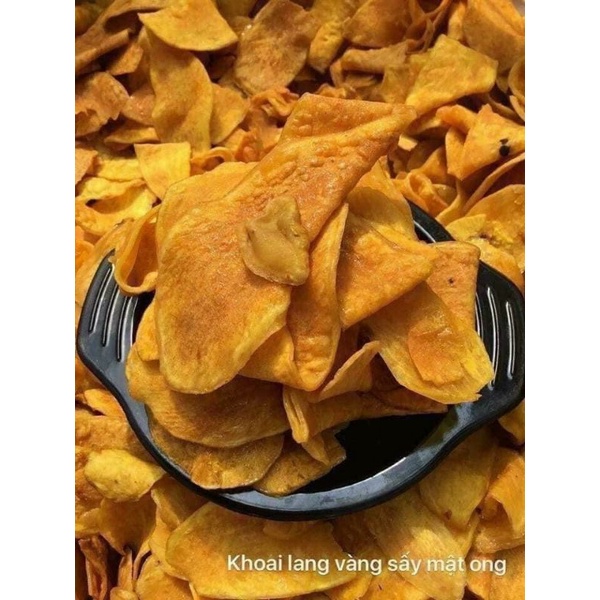 Khoai Lang Sấy Mật Ong Vàng Tím Túi 500gr[Có Bán Sỉ], [Loại Đặc Biệt] Hàng ngon nhà làm