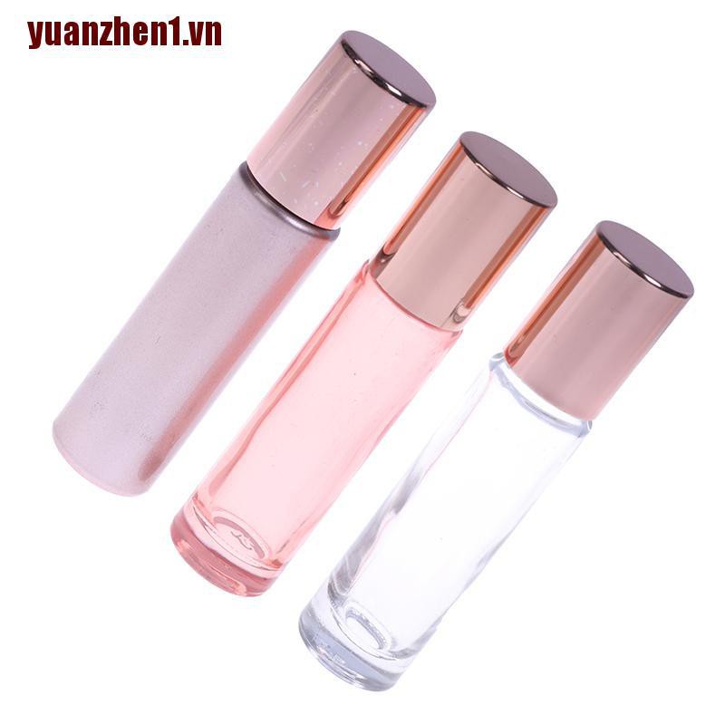 [Yuanzhen1] Chai Rỗng 10ml Dạng Lăn Chiết Tinh Dầu Thơm Mang Theo Du Lịch