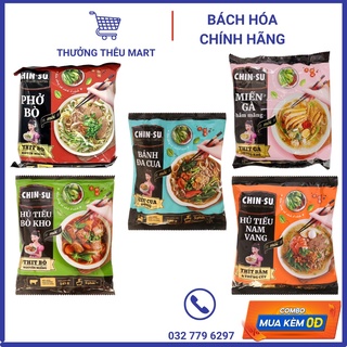 Phở bò/ hủ tiếu/ miến khô/ bánh đa cua CHINSU, chinsu bữa sáng siêu ngon