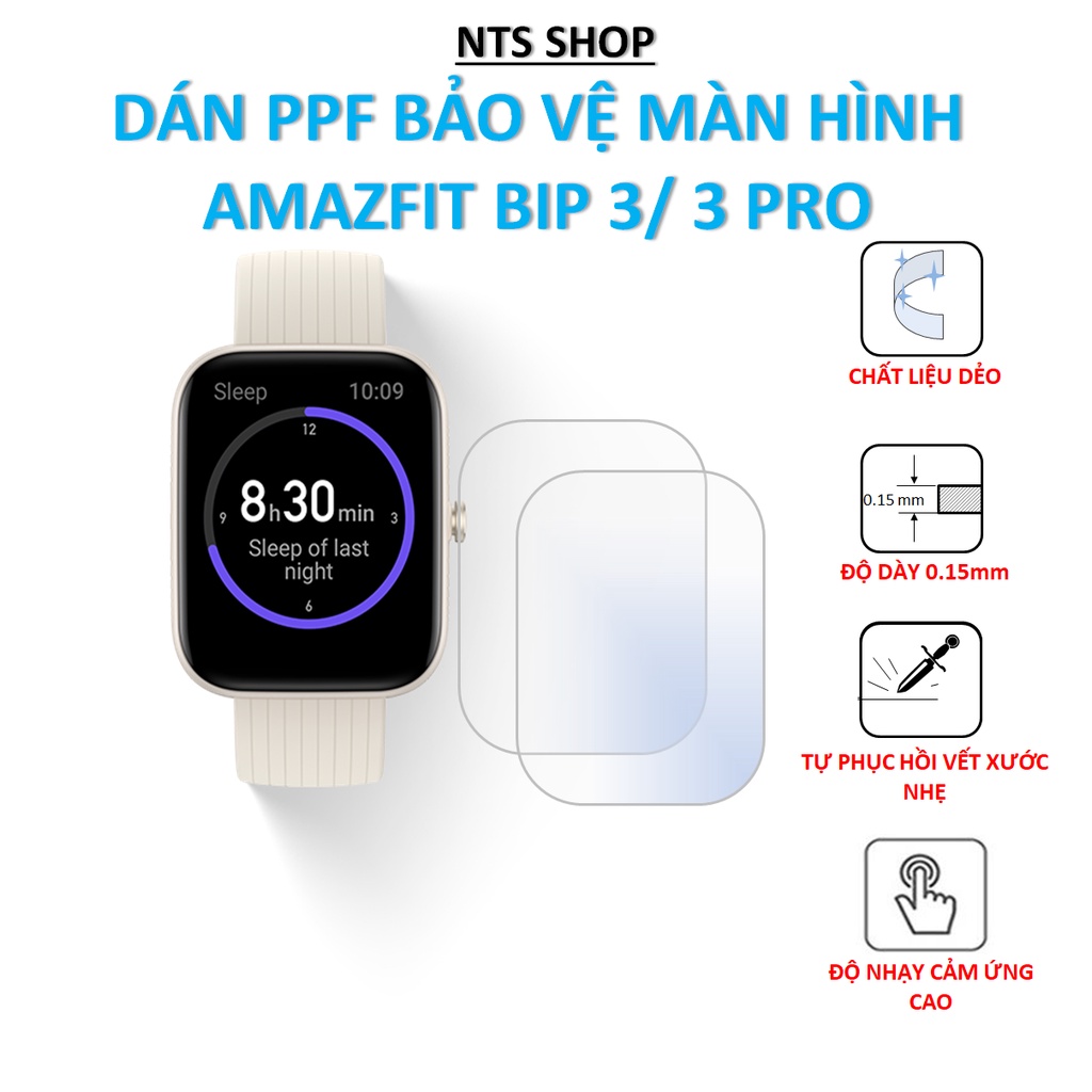 Dán PPF chống xước Amazfit Bip 3 / 3 Pro