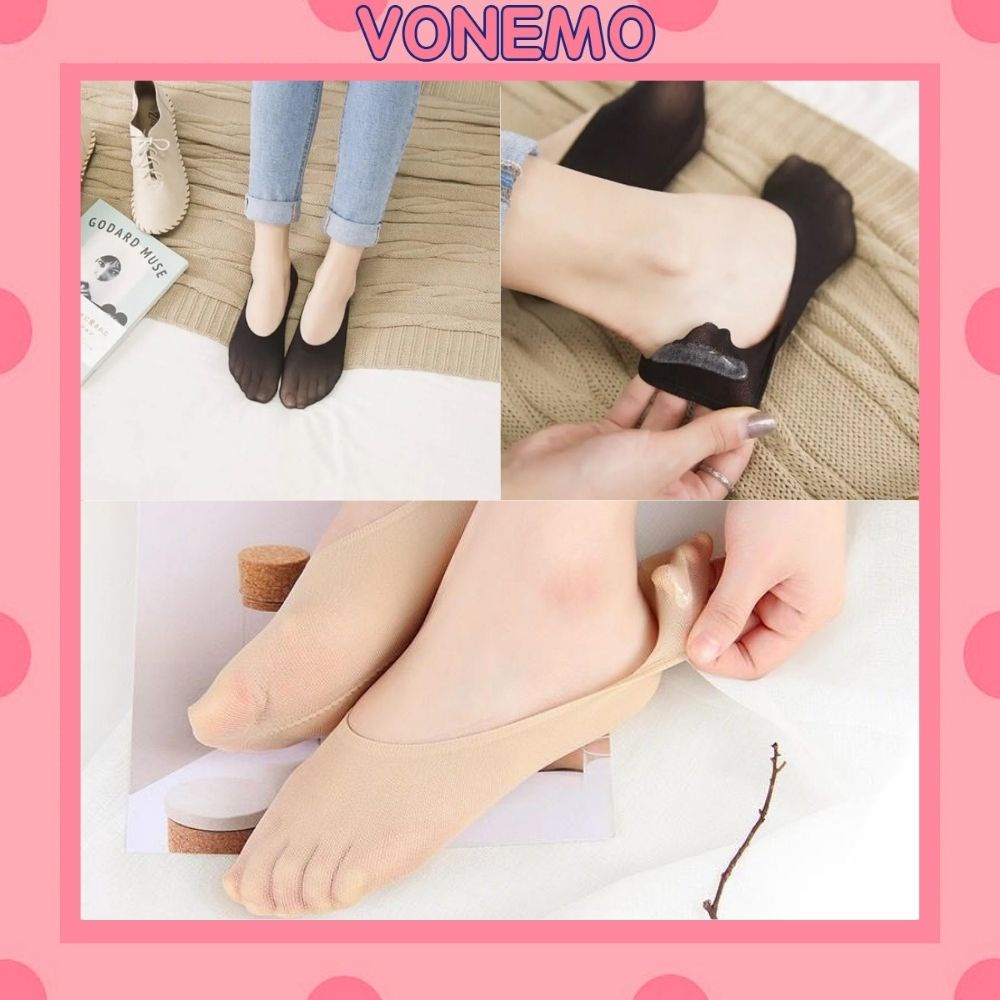 Set 10 vớ hài nữ Vonemo phong cách vintagen Hàn Quốc siêu xinh TH01