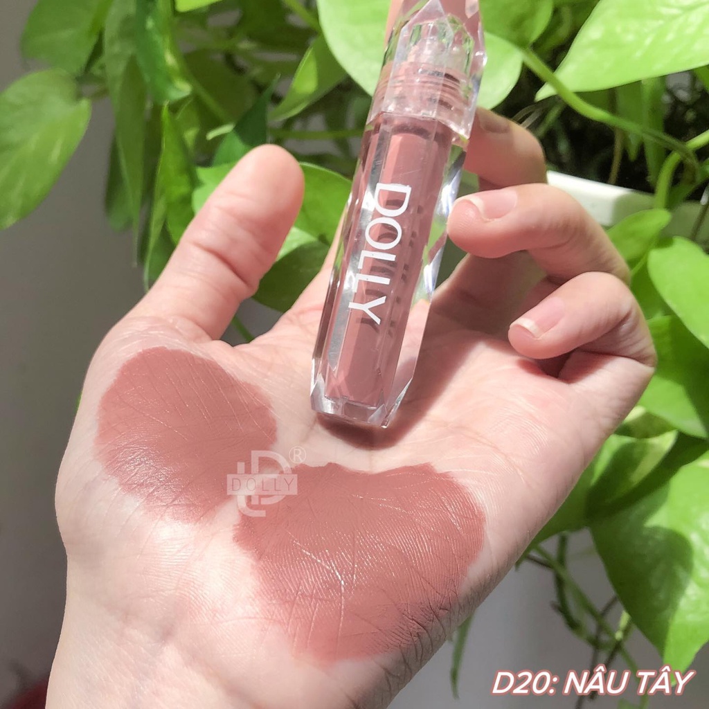 Son Lì, Kem  DOLLY DIAMOND VELVET Không Chì Cao Cấp NEW 2021