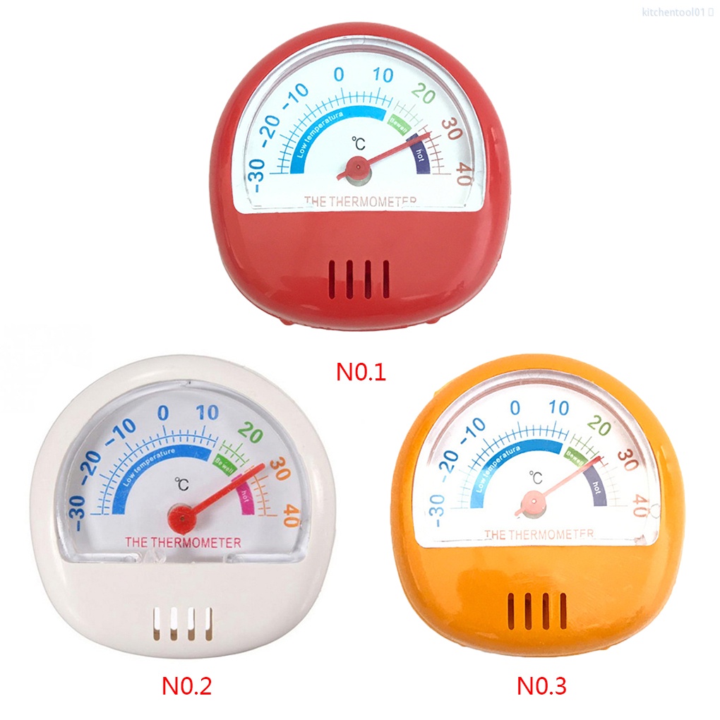 Nhiệt kế đo nhiệt độ tủ lạnh/ tủ đông mini 3 màu tiện dụng cho nhà bếp