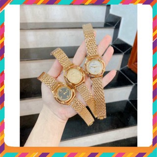 Đồng hồ nữ VERSACE dây kim loại thiết kế tinh tế hợp gu thời trang giới trẻ, chống nước, bảo hành 12 tháng