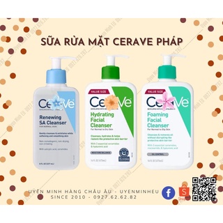 UyenMinhEU Sữa rửa mặt CeraVe Pháp
