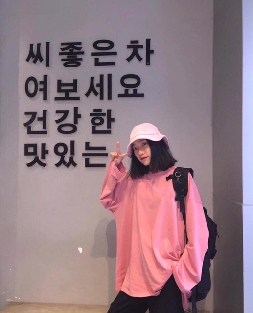 [Ảnh thật] Longtee oversize unisex - Aó tay dài form rộng