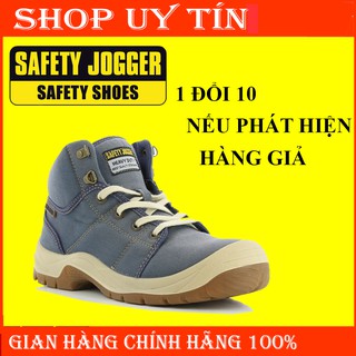 [HÀNG CHÍNH HÃNG] Giày Bảo Hộ Lao Động Safety Jogger Desert 043, Da Chất Lượng Cao, Đế PU, Chống Đâm Xuyên, Va Đập Mạnh