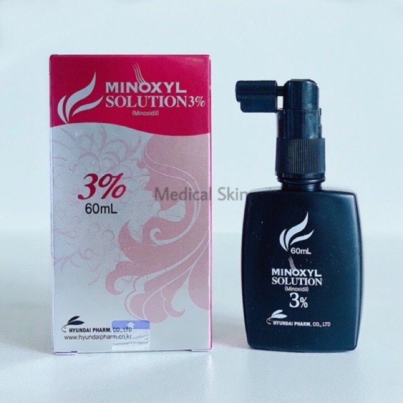 ( Chính Hãng) XỊT KÍCH THÍCH MỌC TÓC MINOXYL SOLUTION 3%