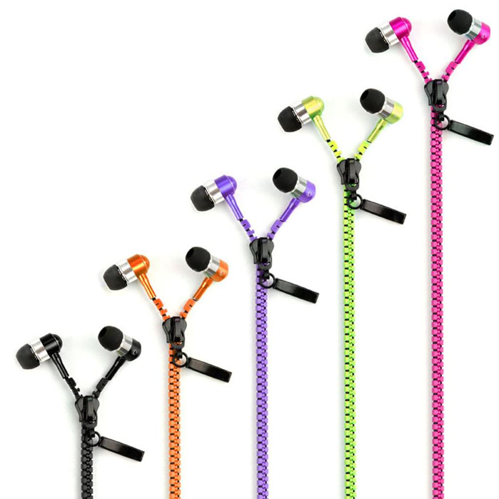Bán Tai Nghe Nhạc Kiểu Dáng Dây Kéo Zipper Siêu rẻ