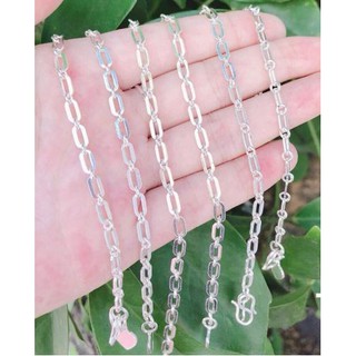 Lắc tay dạng dây xích bạc ta siêu rẻ