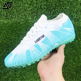 Giày đá bóng đá banh nam cỏ nhân tạo AG Cheetah cổ thun