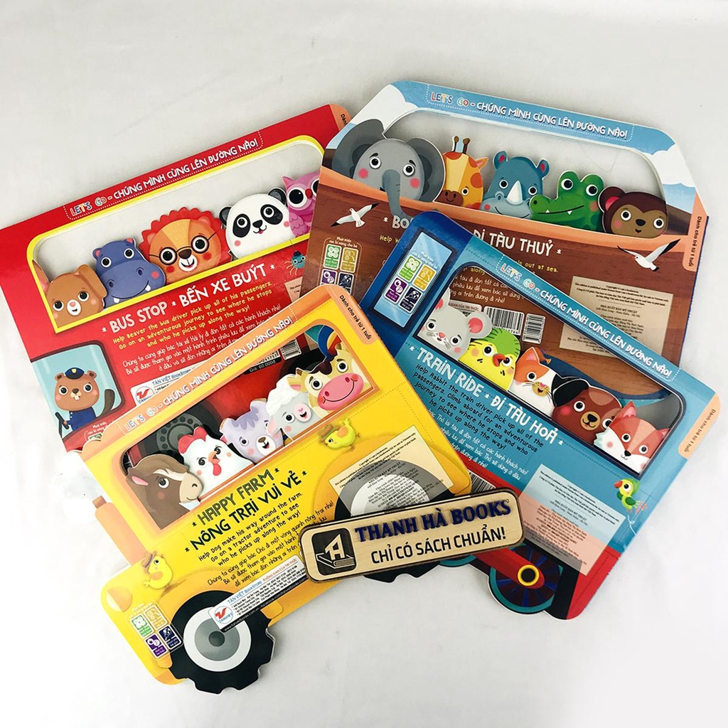 Sách - Let's go - Chúng mình cùng lên đường nào! - Bộ 4 quyển, lẻ tùy chọn